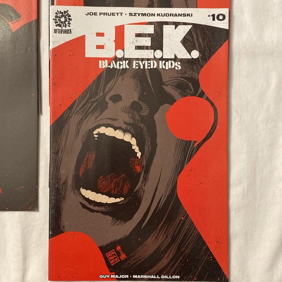 B.E.K. Black Eyed Kids Lot of 7 ~ Vol 3-4-5-6-7-8 & 10 ~ Aftershock - Picture 8 of 12